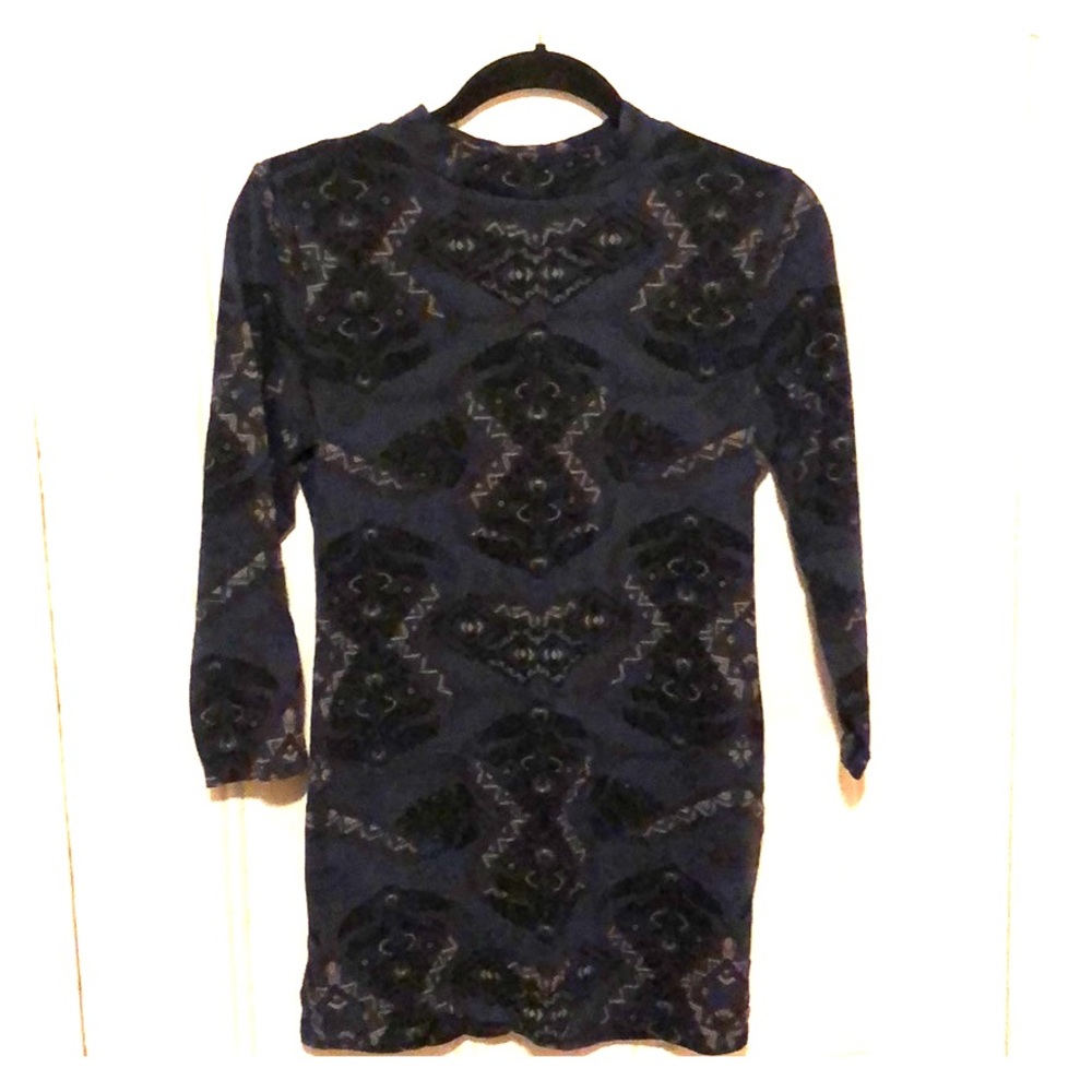 Free People Open-Back Long Top